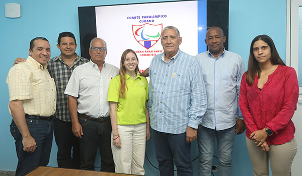 En Cuba funcionaria del Comité Paralímpico Internacional